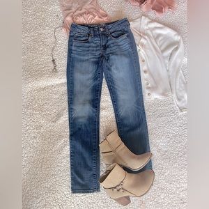 American Eagle skinny stretch mid rise jeans